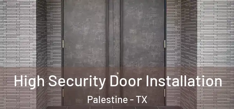 High Security Door Installation Palestine - TX